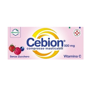 CEBION 20 Compresse Masticabili 500 mg Senza Zucchero