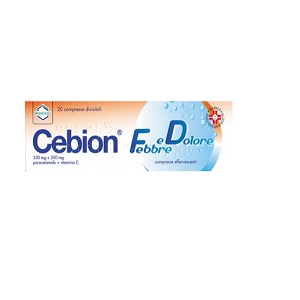 CEBION FEBBRE DOLORE 20 COMPRESSE EFFERVESCENTI
