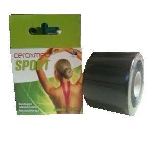 CEROXMED SPORT KINETIC TAPE NERO