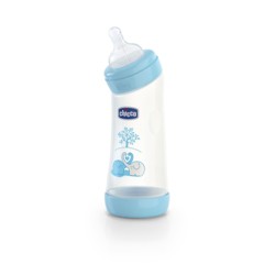 CHICCO BIBERON ANGOLATO BOY SILICONE