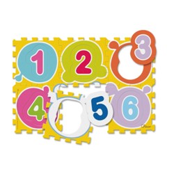 CHICCO FIRST NUMBERS PUZZLE Tappetino