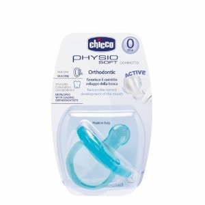 CHICCO GOMMOTTO PHYSIO SOFT AZZURRO 0M+