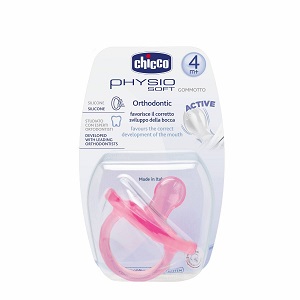 CHICCO GOMMOTTO PHYSIO SOFT ROSA 4M+