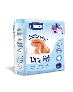 CHICCO PANNOLINI DRYFIT 16-30K Tg.6