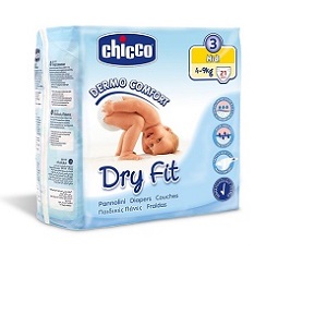 CHICCO PANNOLINI DRYFIT 4-9KG Tg.3