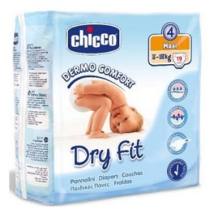 CHICCO PANNOLINI DRYFIT 8-18KG Tg.4