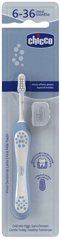 CHICCO SPAZZOLINO 6M+ AZZURRO