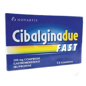 CIBALGINA DUE FAST 12 COMPRESSE 200 mg