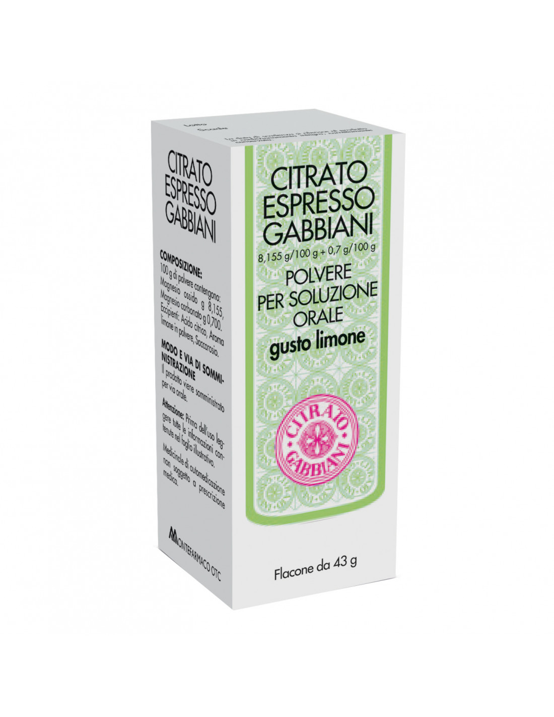 CITRATO ESPRESSO GABBIANI LIMONE