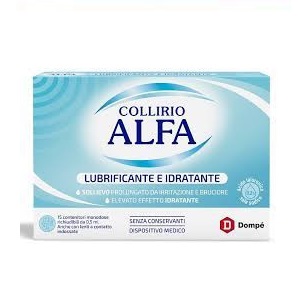 COLLIRIO ALFA LUBRIFICANTE IDRATANTE 15 MONODOSE