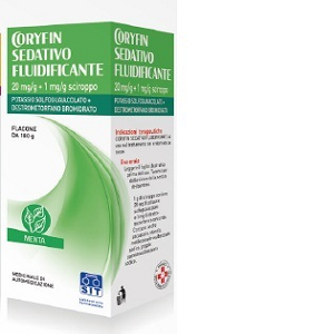 CORYFIN SEDATIVO FLUIDIFICANTE 180 gr 2 g + 0,1 g