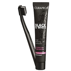 CURAPROX BLACK IS WHITE DENTIFRICIO + SPAZZOLINO