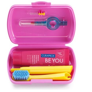 CURAPROX TRAVEL SET DA VIAGGIO PINK