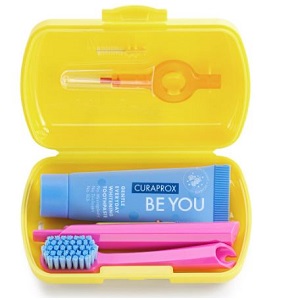 CURAPROX TRAVEL SET DA VIAGGIO YELLOW