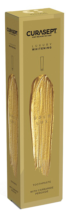 CURASEPT GOLD LUXURY WHITE 75 ML