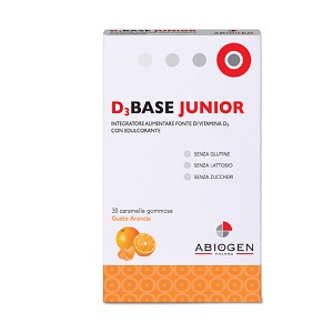 D3BASE JUNIOR CARAMELLE GOMMOSE ARANCIA