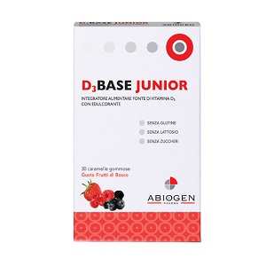 D3BASE JUNIOR CARAMELLE GOMMOSE FRUTTI ROSSI