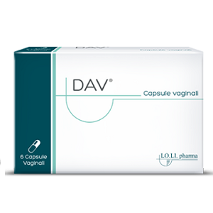 DAV CAPSULE VAGINALI 6 PEZZI
