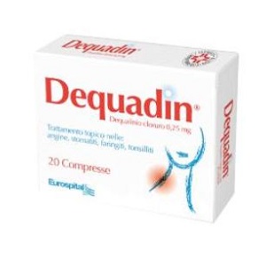 DEQUADIN 20 COMPRESSE 0,25 mg