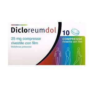 DICLOREUM DOL 10 COMPRESSE RIVESTITE 25 MG