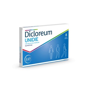 DICLOREUM UNIDIE 8 CEROTTI 136 MG