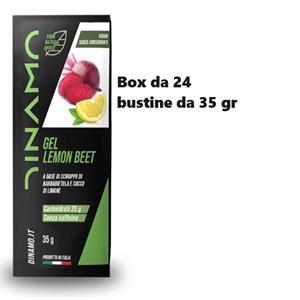 DINAMO GEL LEMON BEET BOX 24 BUSTINE