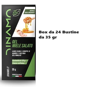 DINAMO GEL MIELE SALATO BOX 24 PEZZI