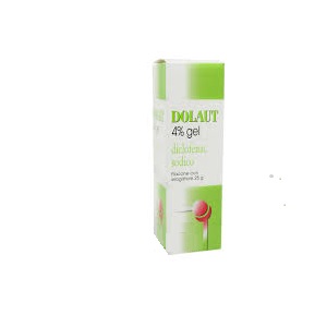 DOLAUT GEL SPRAY FLACONE 25 gr - 4%