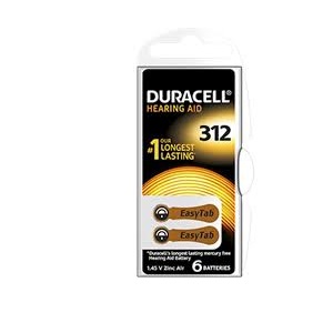 DURACELL EASY TAB 312 MARRONE