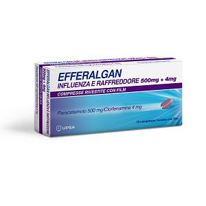 EFFERALGAN INFLUENZA E RAFFREDDORE 16 COMPRESSE