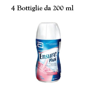 ENSURE PLUS FRAGOLA 4 X 200ML