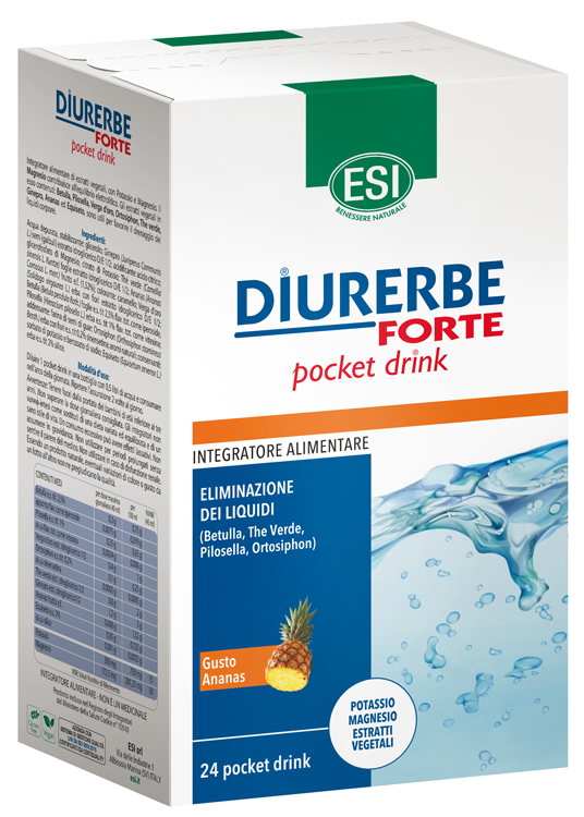 ESI DIURERBE FORTE POCKET DRINK ANANAS