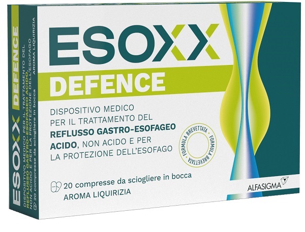 ESOXX DEFENCE 20 COMPRESSE MASTICABILI AROMA LIQUIRIZIA