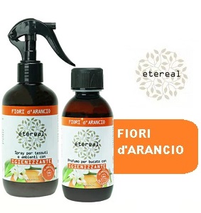 ETEREAL SET PROFUMO BUCATO E SPRAY FIORI D'ARANCIO