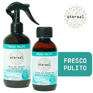 ETEREAL SET PROFUMO BUCATO E SPRAY FRESCO PULITO