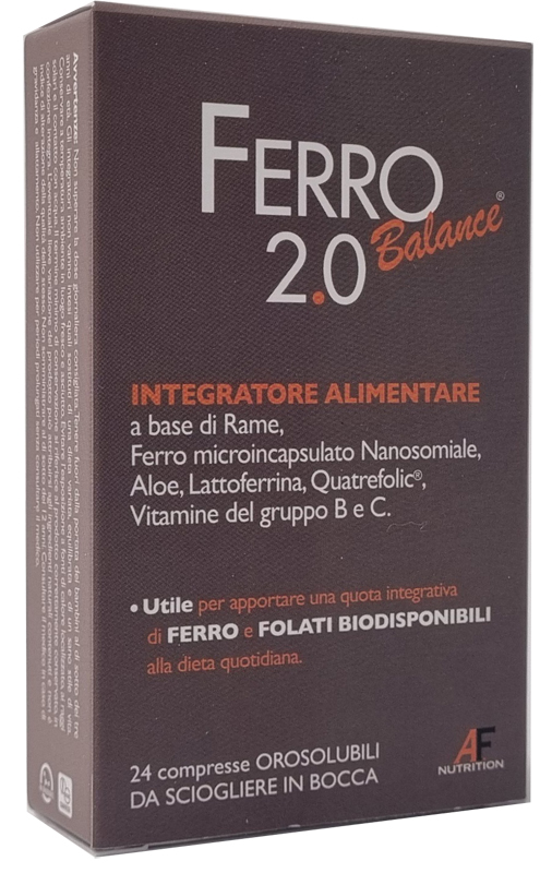FERROBALANCE 2,0 24 COMPRESSE OROSOLUBILI