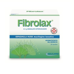 FIBROLAX ARANCIA 20 BUSTE EFFERVESCENTI 5,5 gr