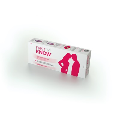 FIRST TO KNOW TEST DI GRAVIDANZA SU BETA HCG