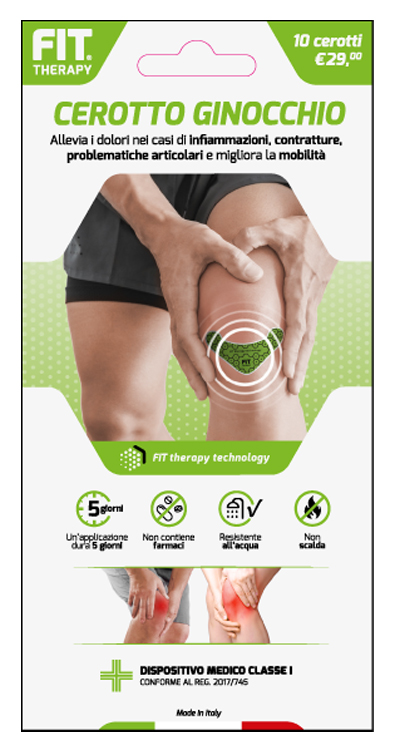 FIT THERAPY CEROTTI GINOCCHIO 10 PEZZI