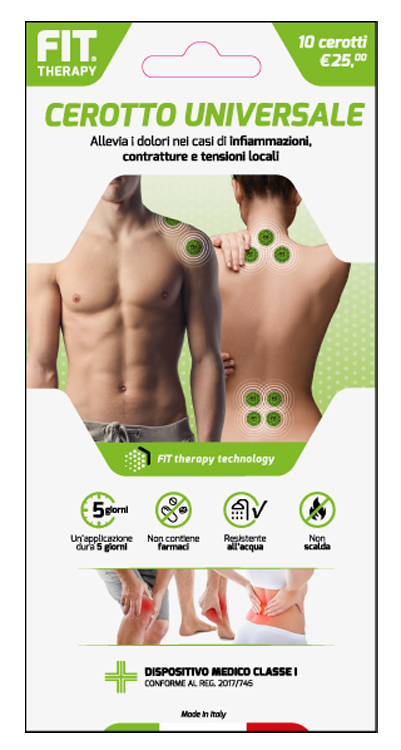 FIT THERAPY CEROTTI UNIVERSALI 10 PEZZI