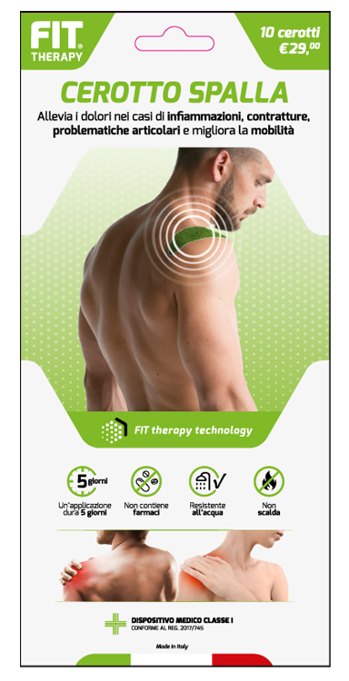 FIT THERAPY CEROTTO SPALLA 10 PEZZI