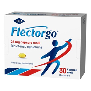 FLECTORGO 30 CAPSULE MOLLI 25 MG