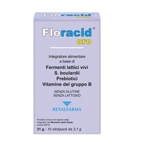 FLORACID OROSOLUBILE 10 STICK