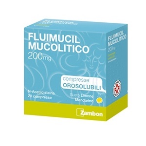 FLUIMUCIL MUCOLITICO 20 COMPRESSE OROSOLUBILI 200 mg