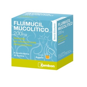 FLUIMUCIL MUCOLITICO BUSTE Senza Zucchero 200 mg