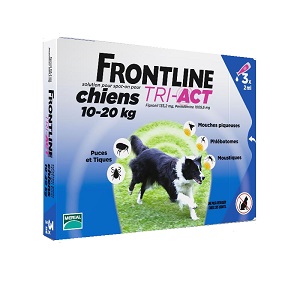 FRONTLINE TRI-ACT 3 PIPETTE 2 ml Cani 10-20 Kg