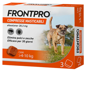 FRONTPRO 3 COMPRESSE 4 - 10 KG 28,3 MG