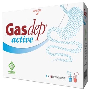 GASDEP ACTIVE 6 + 12 BUSTE