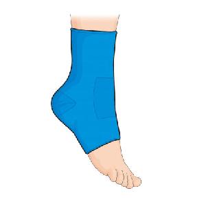 GIBAUD SPORT Cavigliera Calzino Blu Tg 3