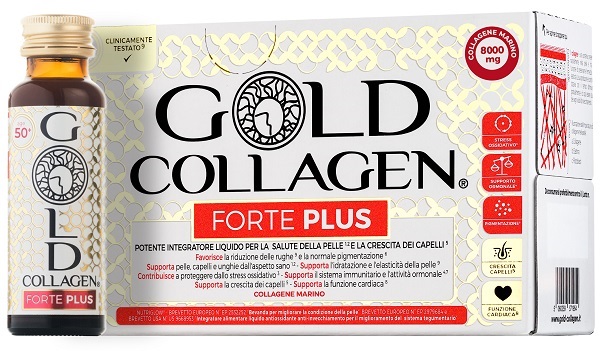 GOLD COLLAGEN FORTE PLUS 10 FLACONI
